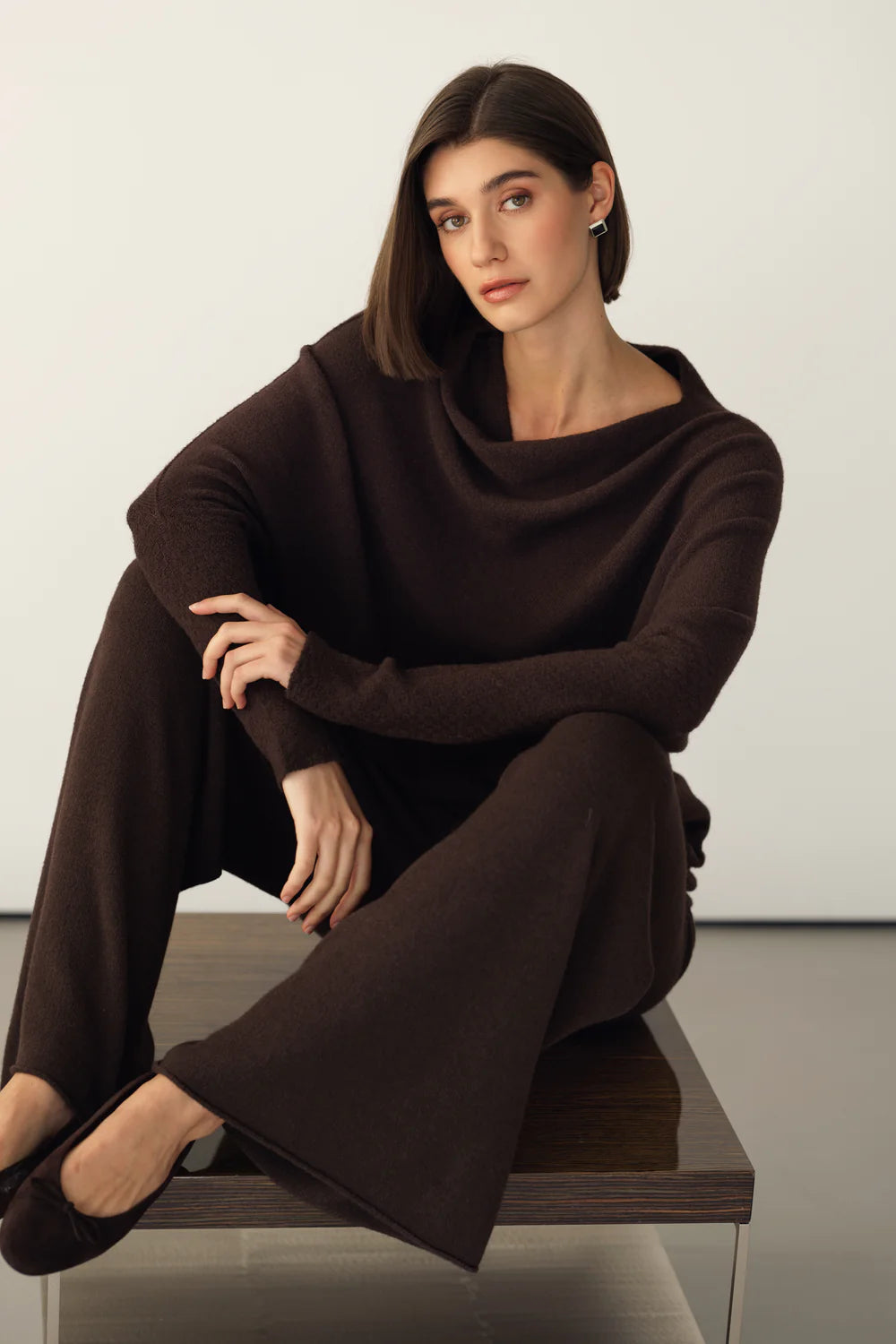 Alba Draped Knit